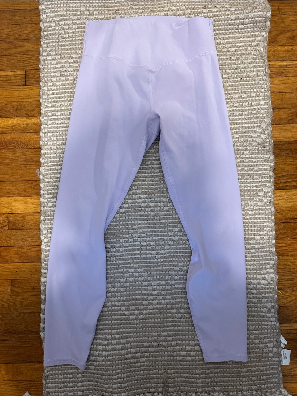 Fabletics PureLuxe High Waisted Lavender Leggings Medium